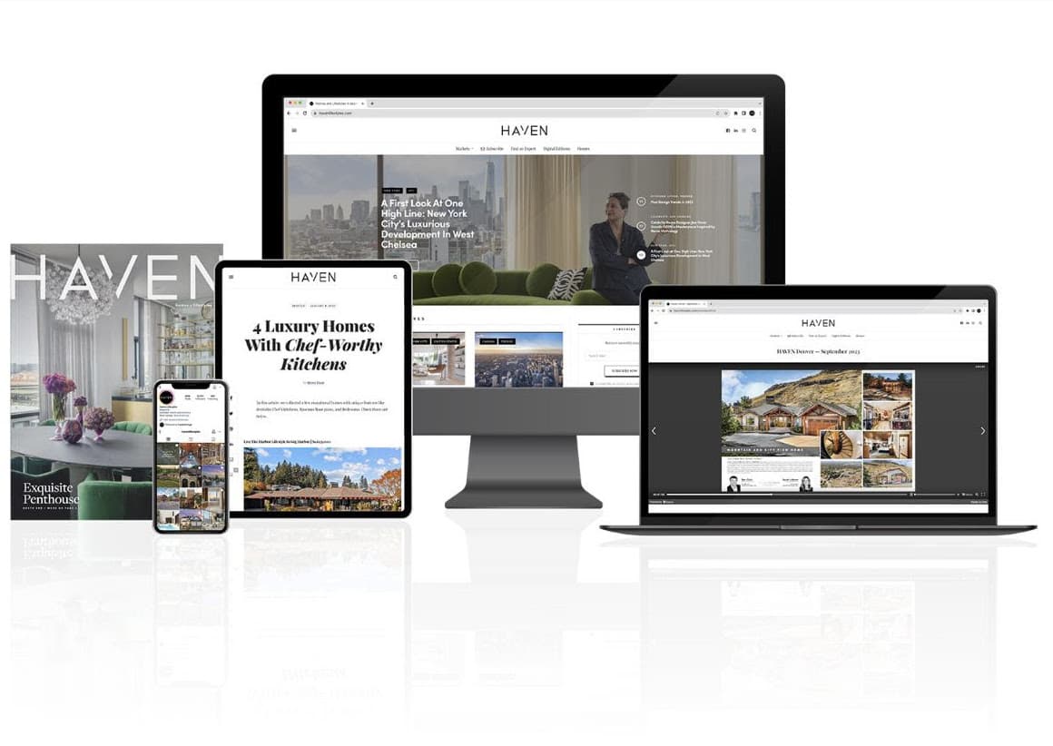 Haven multiplatform content — print and digital